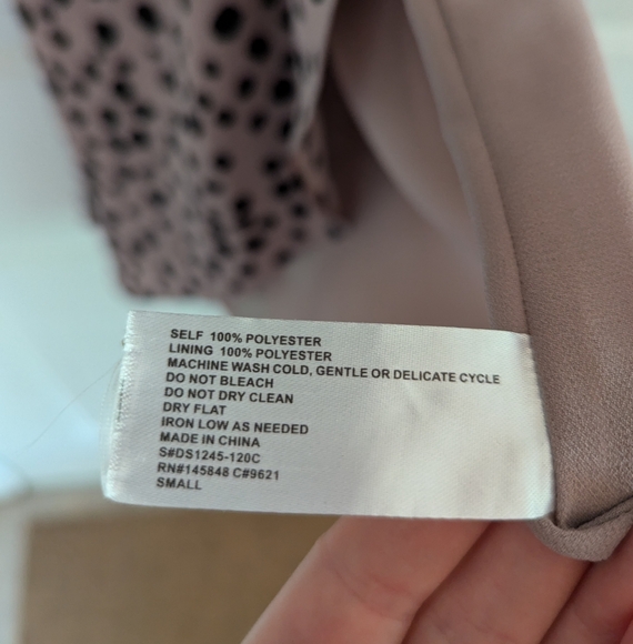 Leopard Print Pink Wrap Dress - Picture 4 of 10